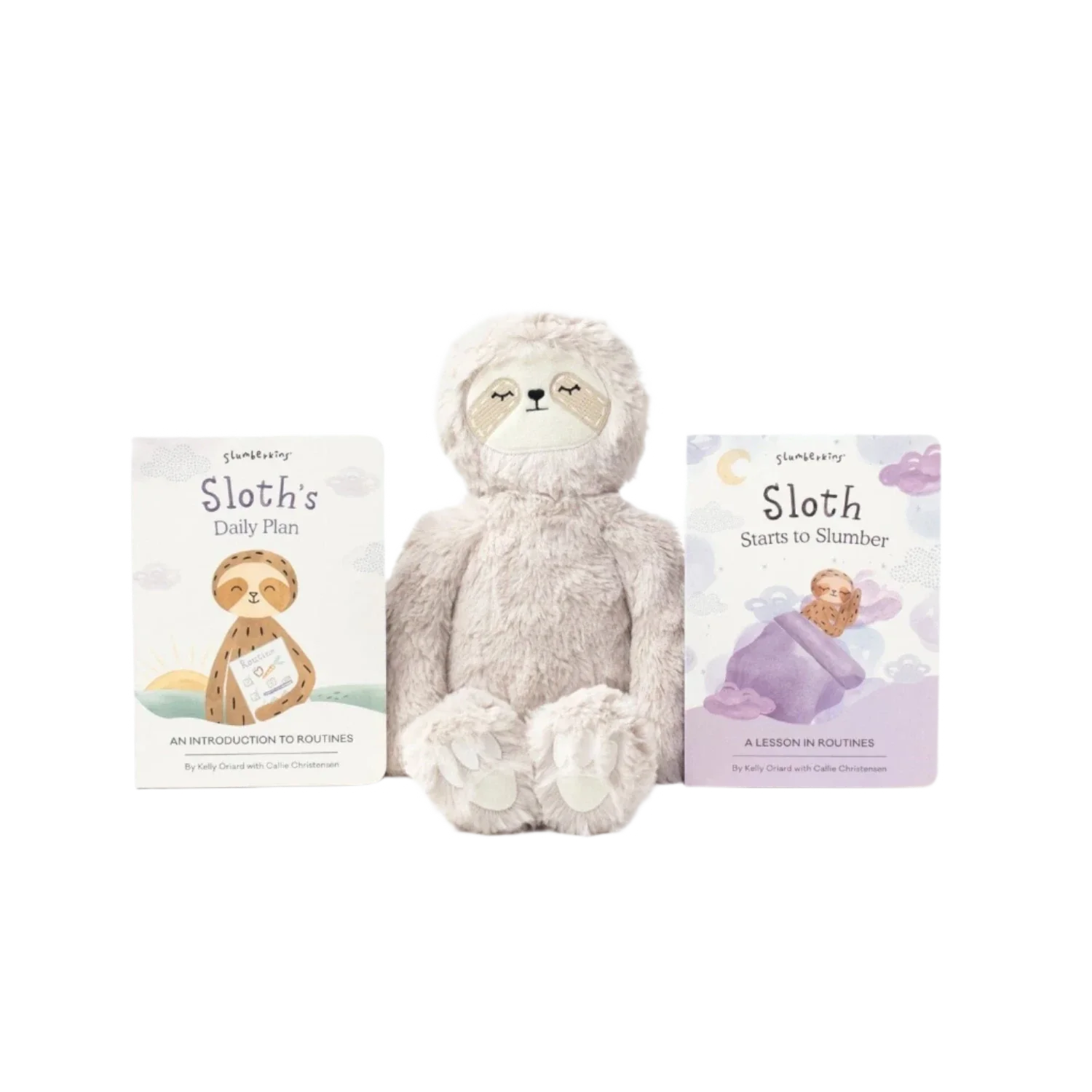 Slumberkins 10. GIFTS|ACCESSORIES - GIFT - BOOKS Kin Plush Set SLOTH