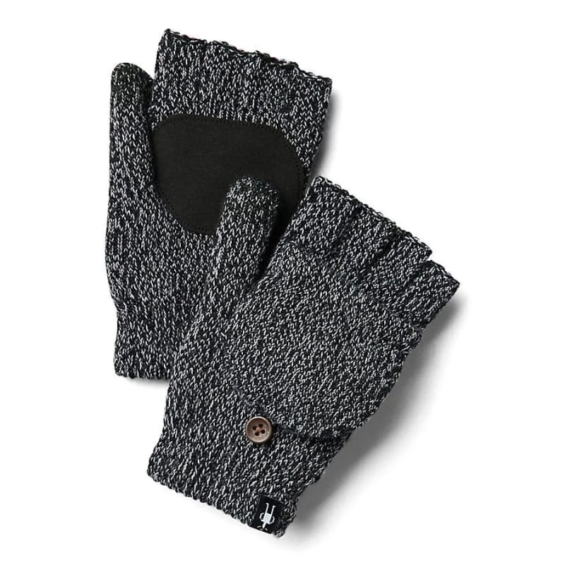 Smartwool GIFTS|ACCESSORIES - MENS ACCESSORIES - MENS GLOVES CASUAL Cozy Grip Flip Mitt BLACK