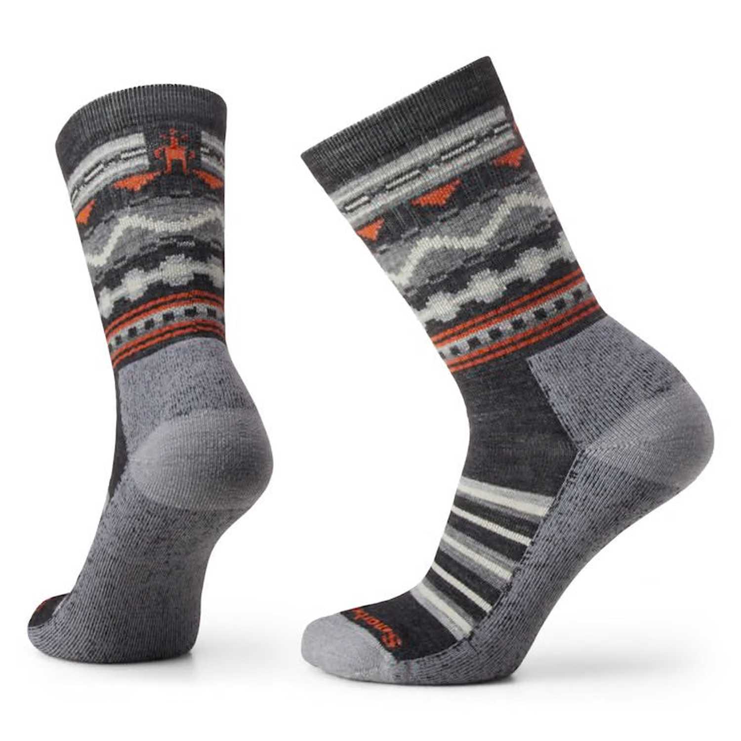 Smartwool 06. SOCKS - MENS SOCKS - MENS SOCKS CREW Everyday Hudson Trail Crew Socks 003 CHARCOAL
