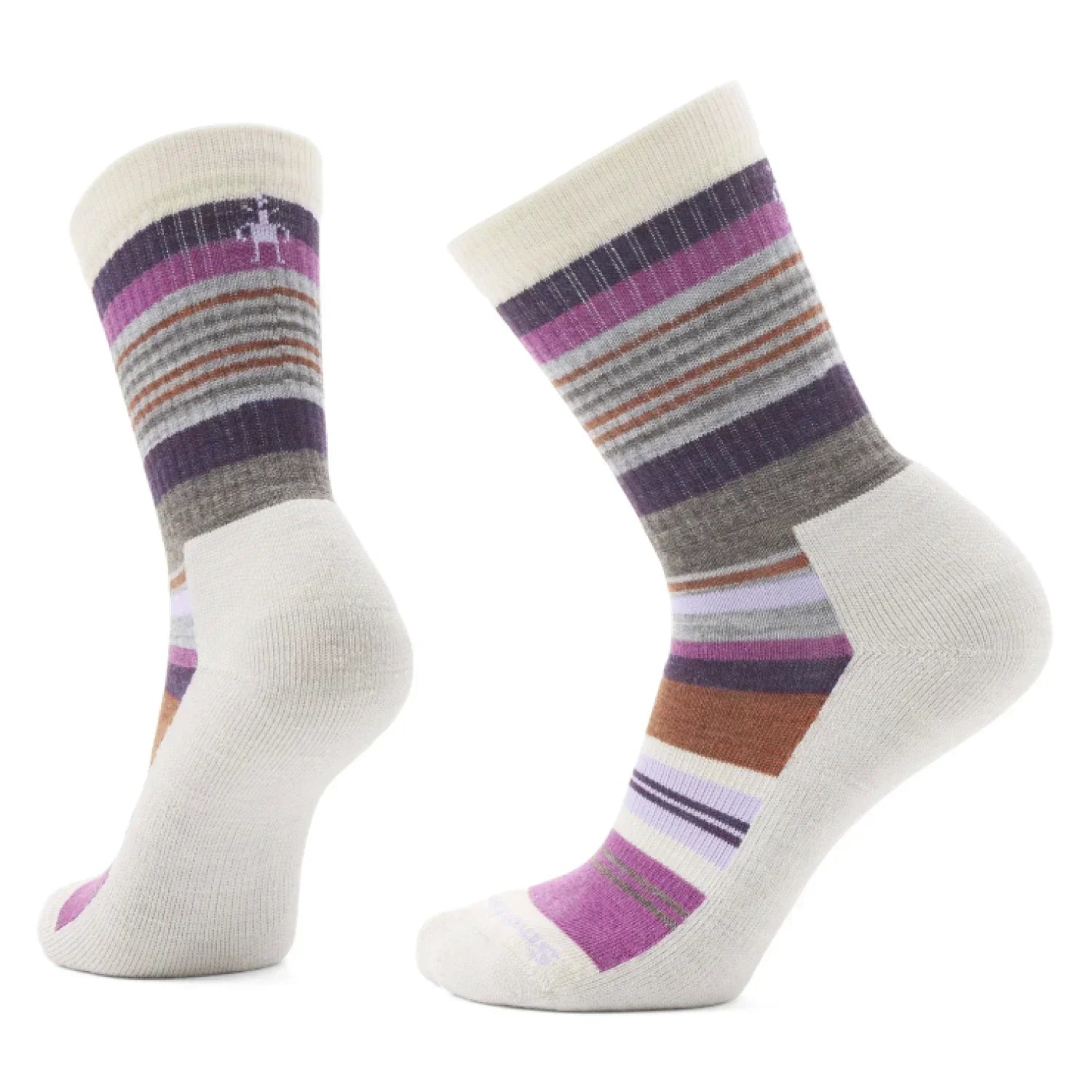 Smartwool 06. SOCKS - WOMENS SOCKS - WOMENS SOCKS CREW Everyday Joviansphere Light Cushion Crew Socks A22 MEADOW MAUVE