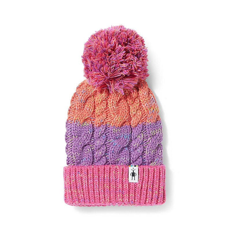 Smartwool HATS - HATS KIDS - HATS KIDS Kids' Isto Beanie L90 PURPLE IRIS