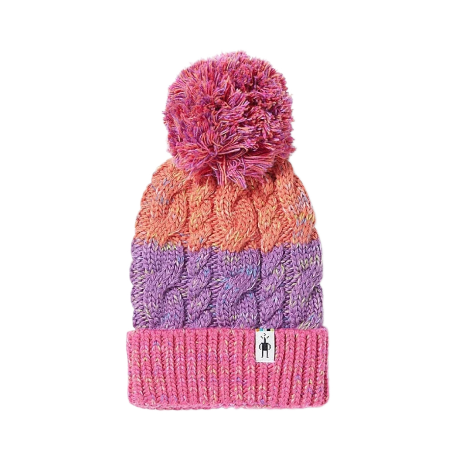 Smartwool HATS - HATS KIDS - HATS KIDS Kids' Isto Beanie L90 PURPLE IRIS