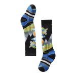 Smartwool 03. KIDS|BABY - KIDS - KIDS ACCESS Kids' Wintersport Full Cushion Mountain Moose Pattern OTC Socks 001 BLACK