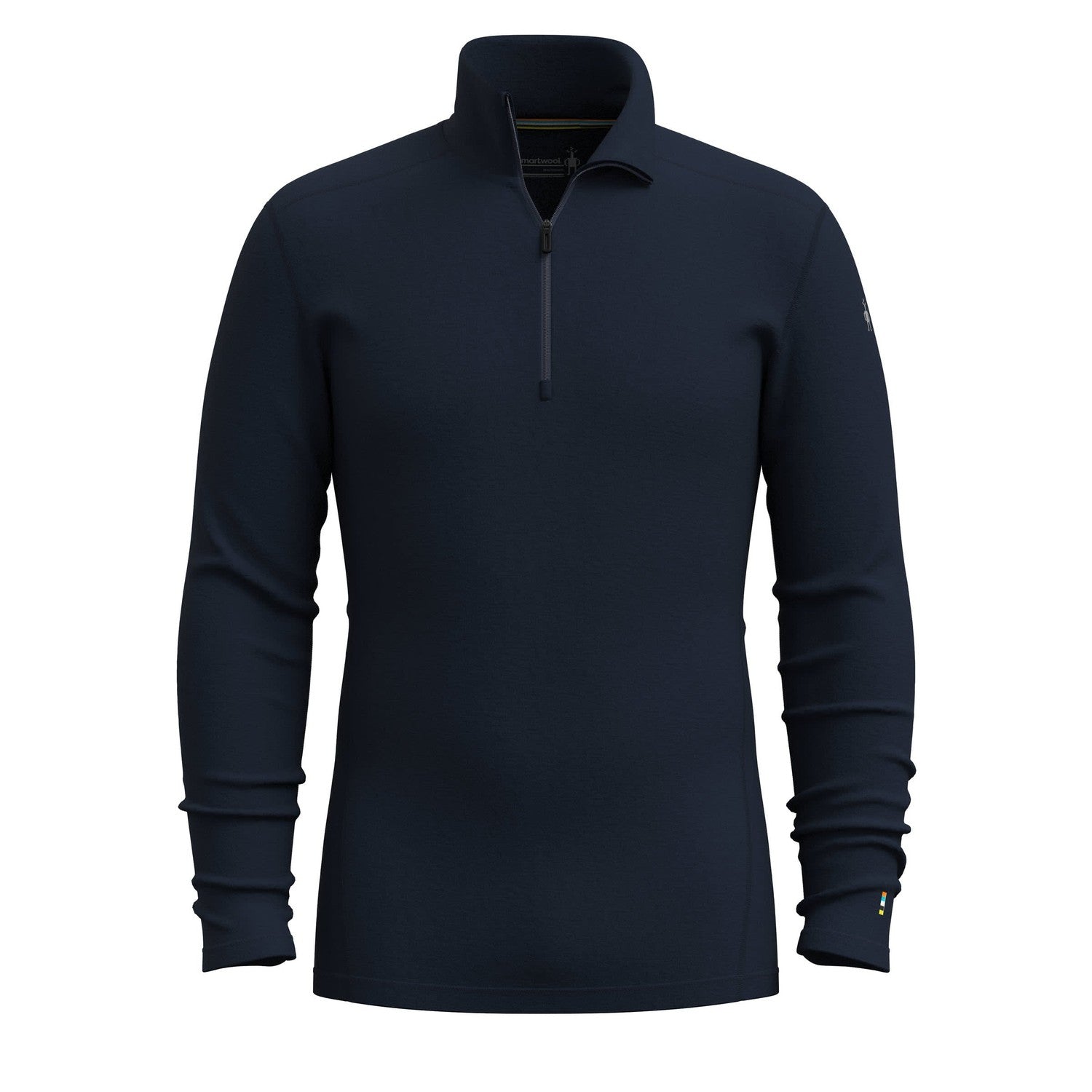 Smartwool 01. MENS APPAREL - MENS SKI - MENS THERMAL TOPS Men's Classic Thermal Merino Base Layer 1/4 Zip 092 DEEP NAVY