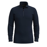 Smartwool 01. MENS APPAREL - MENS SKI - MENS THERMAL TOPS Men's Classic Thermal Merino Base Layer 1/4 Zip 092 DEEP NAVY