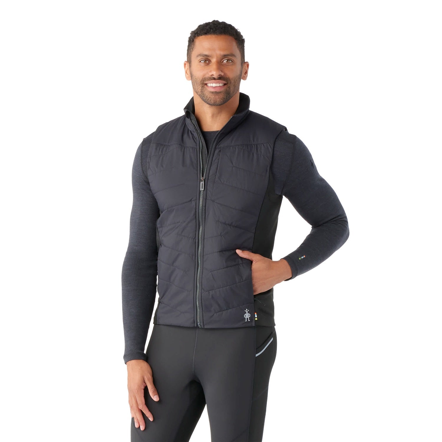 Smartwool 01. MENS APPAREL - MENS VEST - MENS VEST INSULATED Men's Smartloft Vest 001 BLACK