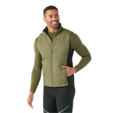 Smartwool 01. MENS APPAREL - MENS VEST - MENS VEST INSULATED Men's Smartloft Vest K18 WINTER MOSS