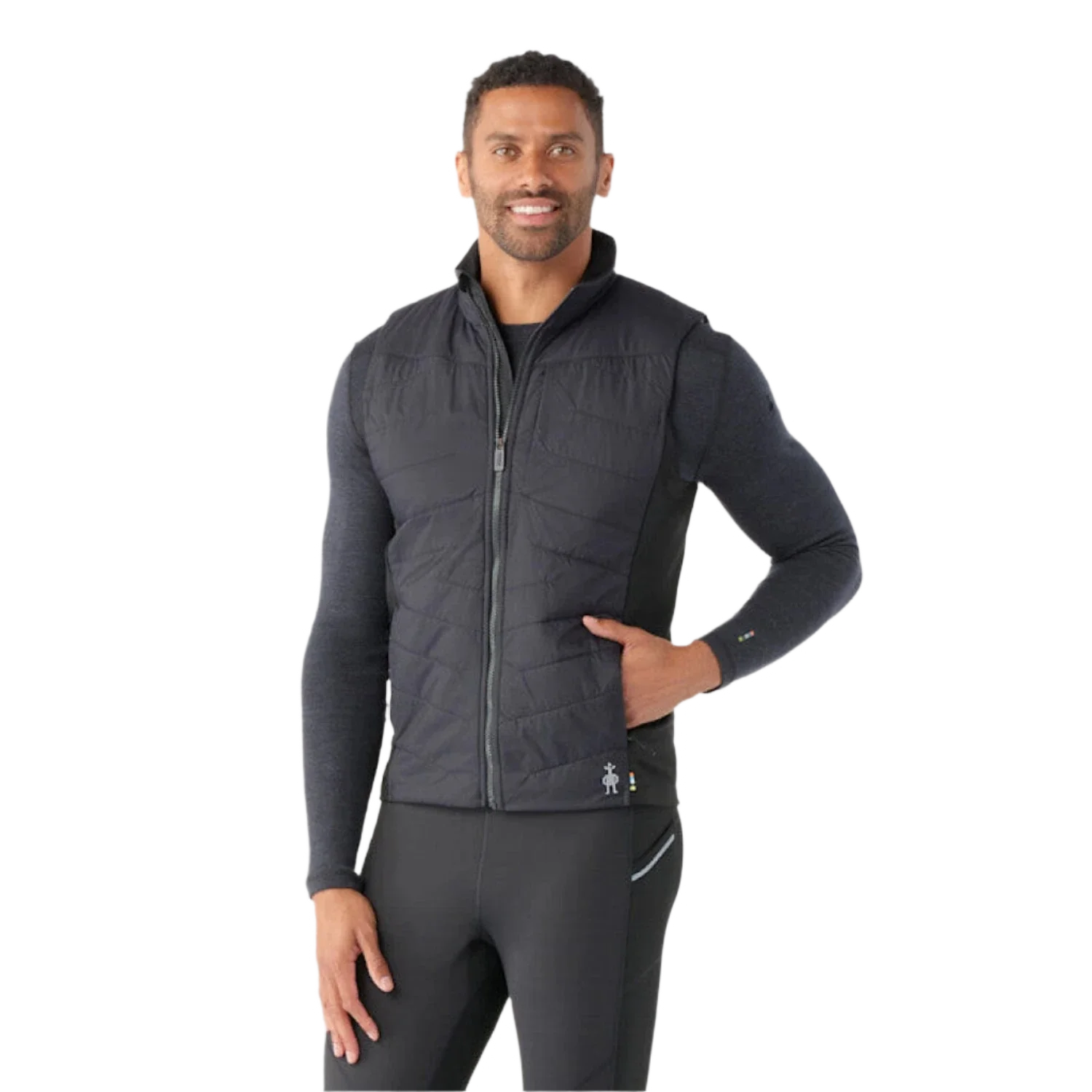 Smartwool 01. MENS APPAREL - MENS VEST - MENS VEST INSULATED Men's Smartloft Vest 001 BLACK