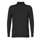 Smartwool 01. MENS APPAREL - MENS HOODIES|SWEATERS - MENS PO Q ZIP Men's Sparwood 1/2 Zip Sweater 010 CHARCOAL HEATHER