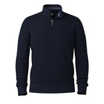 Smartwool 01. MENS APPAREL - MENS HOODIES|SWEATERS - MENS PO Q ZIP Men's Sparwood 1/2 Zip Sweater 108 DEEP NAVY HEATHER