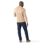 Smartwool 01. MENS APPAREL - MENS HOODIES|SWEATERS - MENS PO Q ZIP Men's Sparwood 1/2 Zip Sweater M04 TOASTED COCONUT HEATHER
