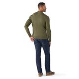Smartwool 01. MENS APPAREL - MENS HOODIES|SWEATERS - MENS PO Q ZIP Men's Sparwood 1/2 Zip Sweater K90 NORTH WOODS HEATHER-WINTER MOSS HEATHER
