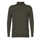 Smartwool 01. MENS APPAREL - MENS HOODIES|SWEATERS - MENS PO Q ZIP Men's Sparwood 1/2 Zip Sweater K90 NORTH WOODS HEATHER-WINTER MOSS HEATHER