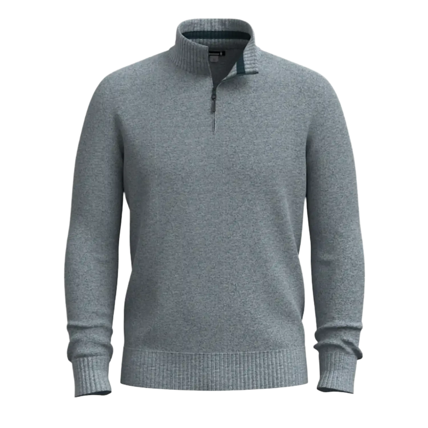 Smartwool 01. MENS APPAREL - MENS HOODIES|SWEATERS - MENS PO Q ZIP Men's Sparwood 1/2 Zip Sweater M78 TWILIGHT BLUE MARL