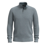 Smartwool 01. MENS APPAREL - MENS HOODIES|SWEATERS - MENS PO Q ZIP Men's Sparwood 1/2 Zip Sweater M78 TWILIGHT BLUE MARL