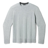 Smartwool 01. MENS APPAREL - MENS HOODIES|SWEATERS - MENS PO SWEATERS Men's Sparwood Crew Sweater 545 LIGHT GRAY HEATHER