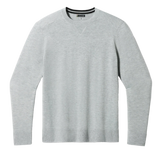 Smartwool 01. MENS APPAREL - MENS HOODIES|SWEATERS - MENS PO SWEATERS Men's Sparwood Crew Sweater 545 LIGHT GRAY HEATHER