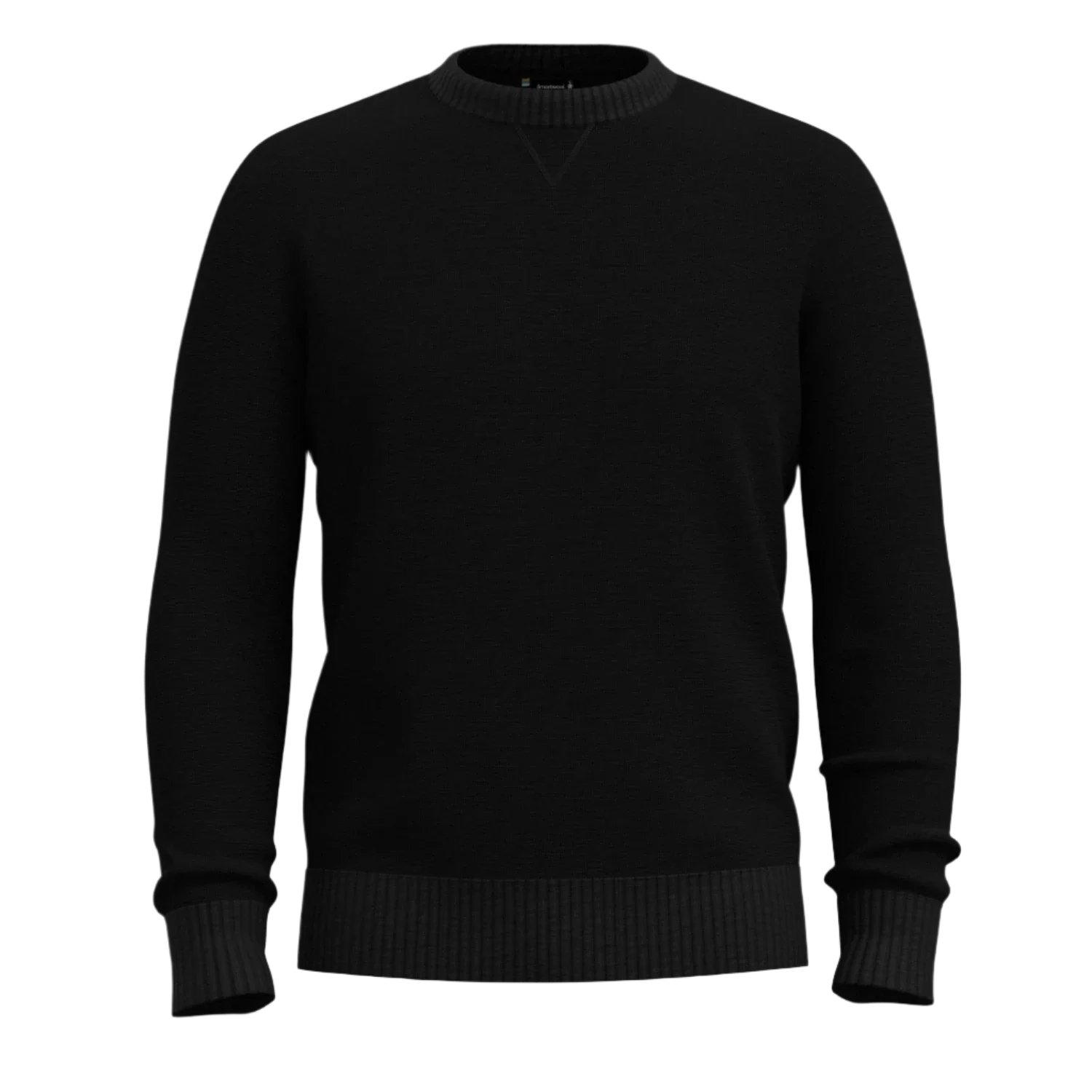 Smartwool 01. MENS APPAREL - MENS HOODIES|SWEATERS - MENS PO SWEATERS Men's Sparwood Crew Sweater 001 BLACK