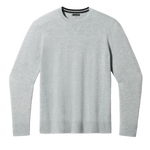 Smartwool 01. MENS APPAREL - MENS HOODIES|SWEATERS - MENS PO SWEATERS Men's Sparwood Crew Sweater 545 LIGHT GRAY HEATHER