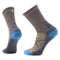 Smartwool 06. SOCKS - MENS SOCKS - MENS SOCKS CREW Performance Hike Light Cush Crew P31 TAUPE-LAGUNA BLUE