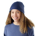 Smartwool 11. HATS - HATS WINTER - HATS WINTER Popcorn Cable Reversible Beanie P43 NIGHTFALL BLUE