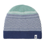 Smartwool 11. HATS - HATS WINTER - HATS WINTER Popcorn Cable Reversible Beanie P43 NIGHTFALL BLUE