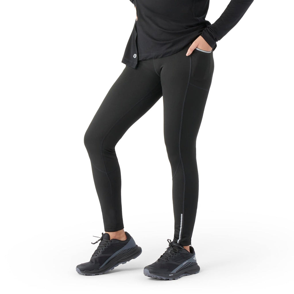 Women’s Active Fleece Tight Smartwool - 001 BLACK / XS
