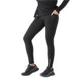 Smartwool 02. WOMENS APPAREL - WOMENS PANTS - WOMENS PANTS LEGGINGS Women's Active Fleece Tight 001 BLACK