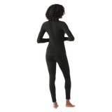 Smartwool 02. WOMENS APPAREL - WOMENS SKI - WOMENS THERMAL TOPS Women's Classic Thermal Merino Base Layer 1/4 Zip 001 BLACK