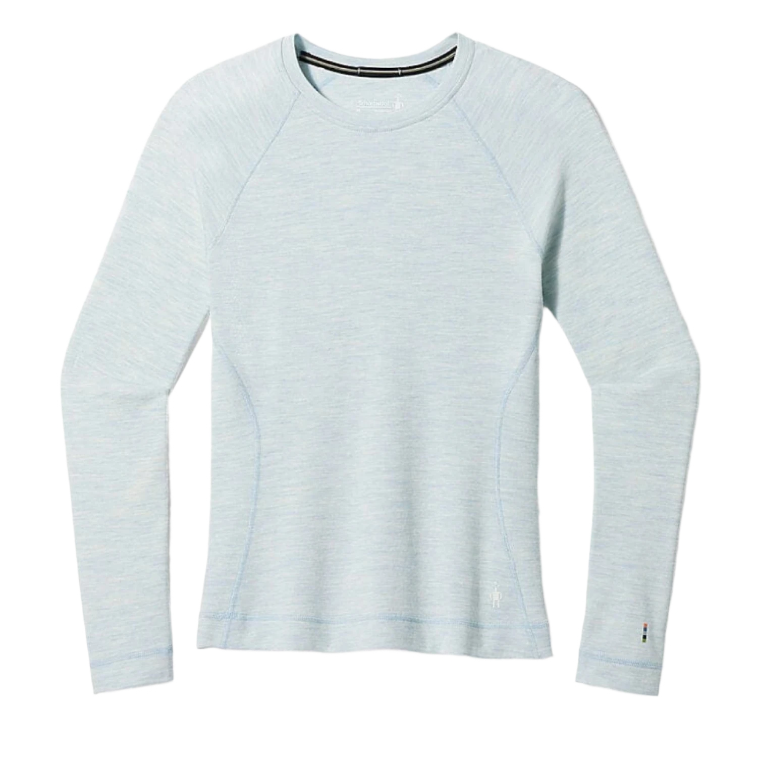 Smartwool 02. WOMENS APPAREL - WOMENS SKI - WOMENS THERMAL TOPS Women's Classic Thermal Merino Base Layer Crew M06 WINTER SKY HEATHER