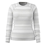 Smartwool 02. WOMENS APPAREL - WOMENS SKI - WOMENS THERMAL TOPS Women's Classic Thermal Merino Base Layer Crew P98 LIGHT GRAY COLOR SHIFT