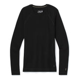 Smartwool 02. WOMENS APPAREL - WOMENS SKI - WOMENS THERMAL TOPS Women's Classic Thermal Merino Base Layer Crew 001 BLACK XL