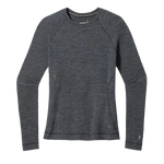 Smartwool 02. WOMENS APPAREL - WOMENS SKI - WOMENS THERMAL TOPS Women's Classic Thermal Merino Base Layer Crew K78 BLACK DOT