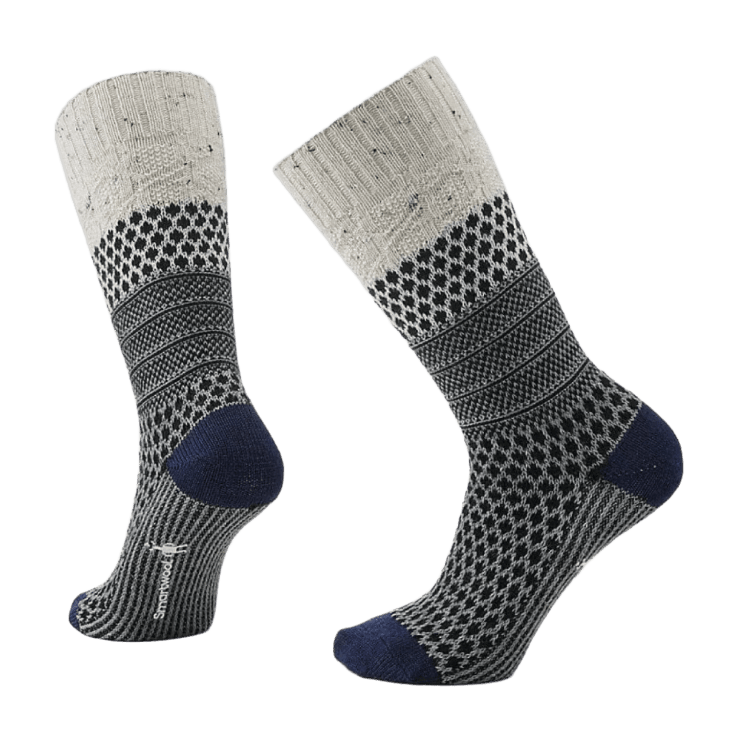 Smartwool 06. SOCKS - WOMENS SOCKS - WOMENS SOCKS CREW Women's Everyday Popcorn Cable Full Cushion Crew Socks H46 NATURAL DONEGAL