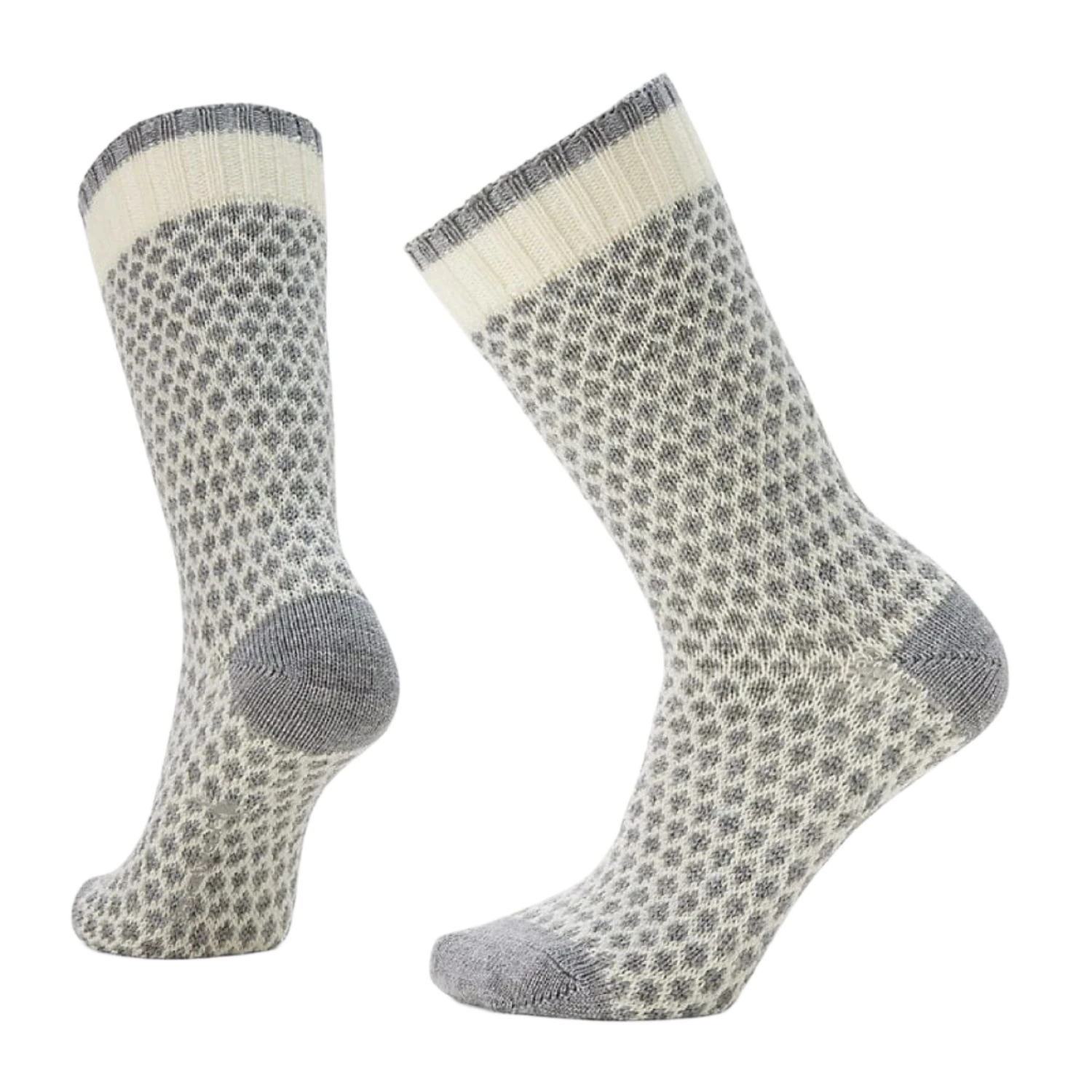 Smartwool 06. SOCKS - MENS SOCKS - MENS SOCKS CREW Women's Everyday Popcorn Polka Dot Crew 100 NATURAL