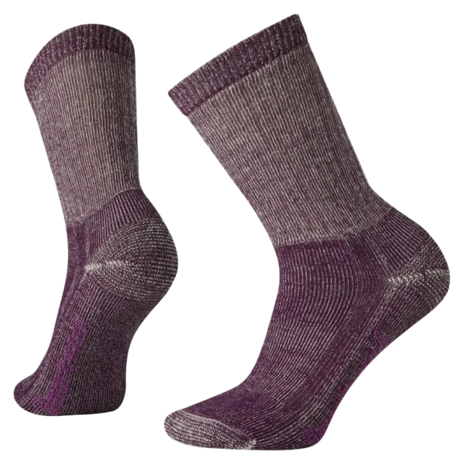 Smartwool 06. SOCKS - WOMENS SOCKS - WOMENS SOCKS CREW Women's Hike Classic Edition Crew Socks 590 BORDEAUX