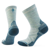 Smartwool 06. SOCKS - WOMENS SOCKS - WOMENS SOCKS CREW Women's Hike Light Cushion Crew Socks B72 FROSTY GREEN