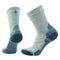 Smartwool 06. SOCKS - WOMENS SOCKS - WOMENS SOCKS CREW Women's Hike Light Cushion Crew Socks B72 FROSTY GREEN