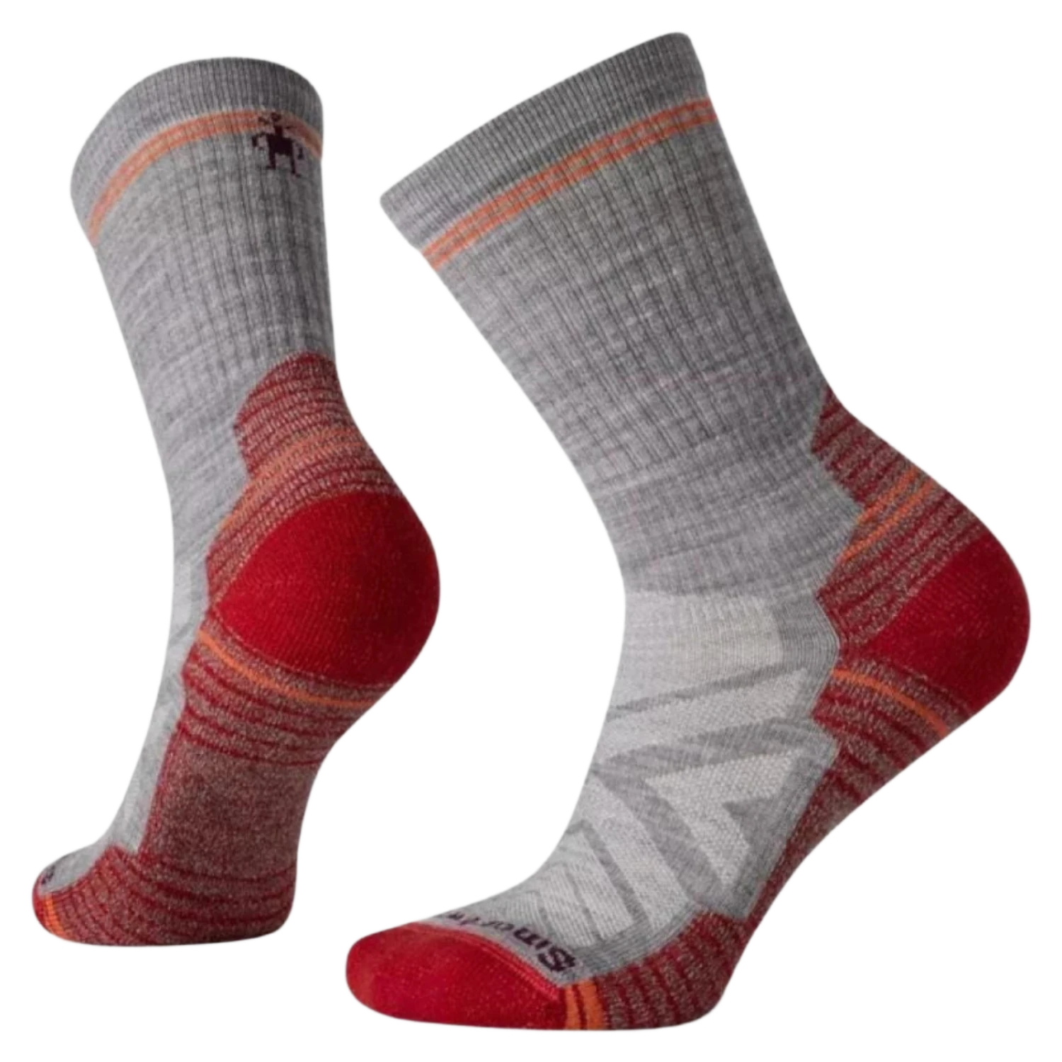 Smartwool 06. SOCKS - WOMENS SOCKS - WOMENS SOCKS CREW Women's Hike Light Cushion Crew Socks LIGHT GRAY