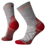 Smartwool 06. SOCKS - WOMENS SOCKS - WOMENS SOCKS CREW Women's Hike Light Cushion Crew Socks LIGHT GRAY