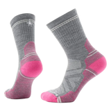 Smartwool 06. SOCKS - WOMENS SOCKS - WOMENS SOCKS CREW Women's Hike Light Cushion Crew Socks L89 POWER PINK