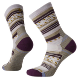 Smartwool 06. SOCKS - WOMENS SOCKS - WOMENS SOCKS CREW Women's Hike Margarita Crew Socks H76 PURPLE ECLIPSE