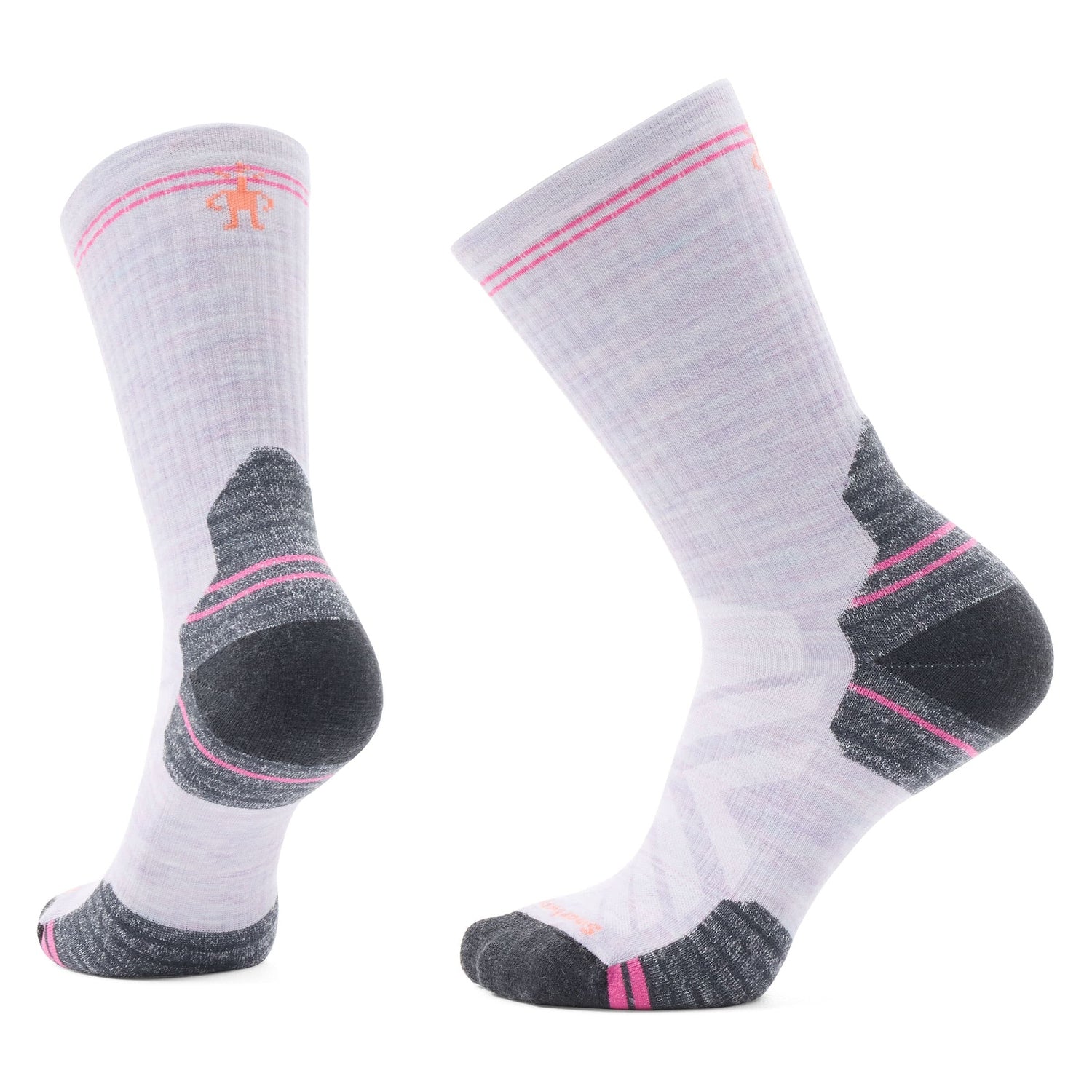 Smartwool 06. SOCKS - WOMENS SOCKS - WOMENS SOCKS LOW Women's Hike Targeted Cushion Crew Socks H76 PURPLE ECLIPSE