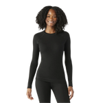 Smartwool 02. WOMENS APPAREL - WOMENS SKI - WOMENS THERMAL TOPS Women's Merino 250 Baselayer Crew BLACK