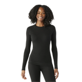 Smartwool 02. WOMENS APPAREL - WOMENS SKI - WOMENS THERMAL TOPS Women's Merino 250 Baselayer Crew BLACK