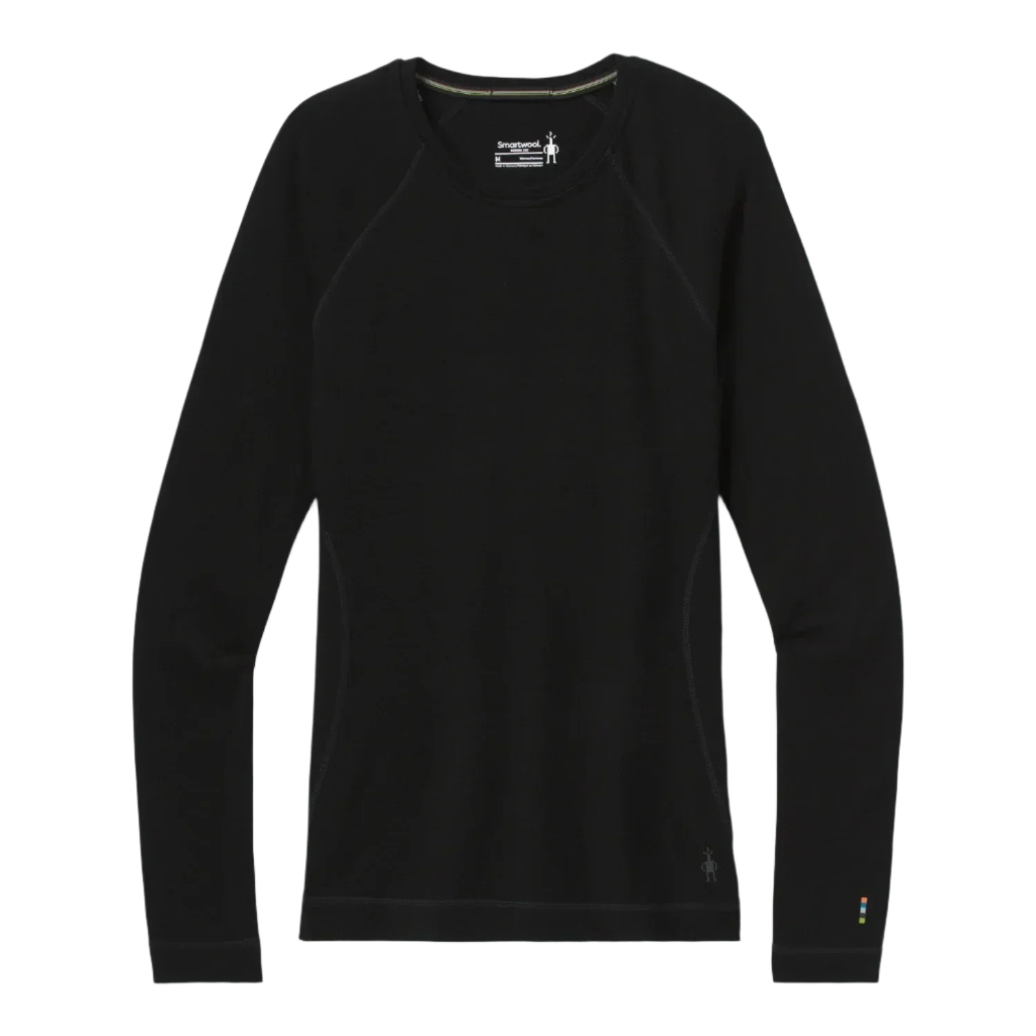 Smartwool 02. WOMENS APPAREL - WOMENS SKI - WOMENS THERMAL TOPS Women's Merino 250 Baselayer Crew BLACK