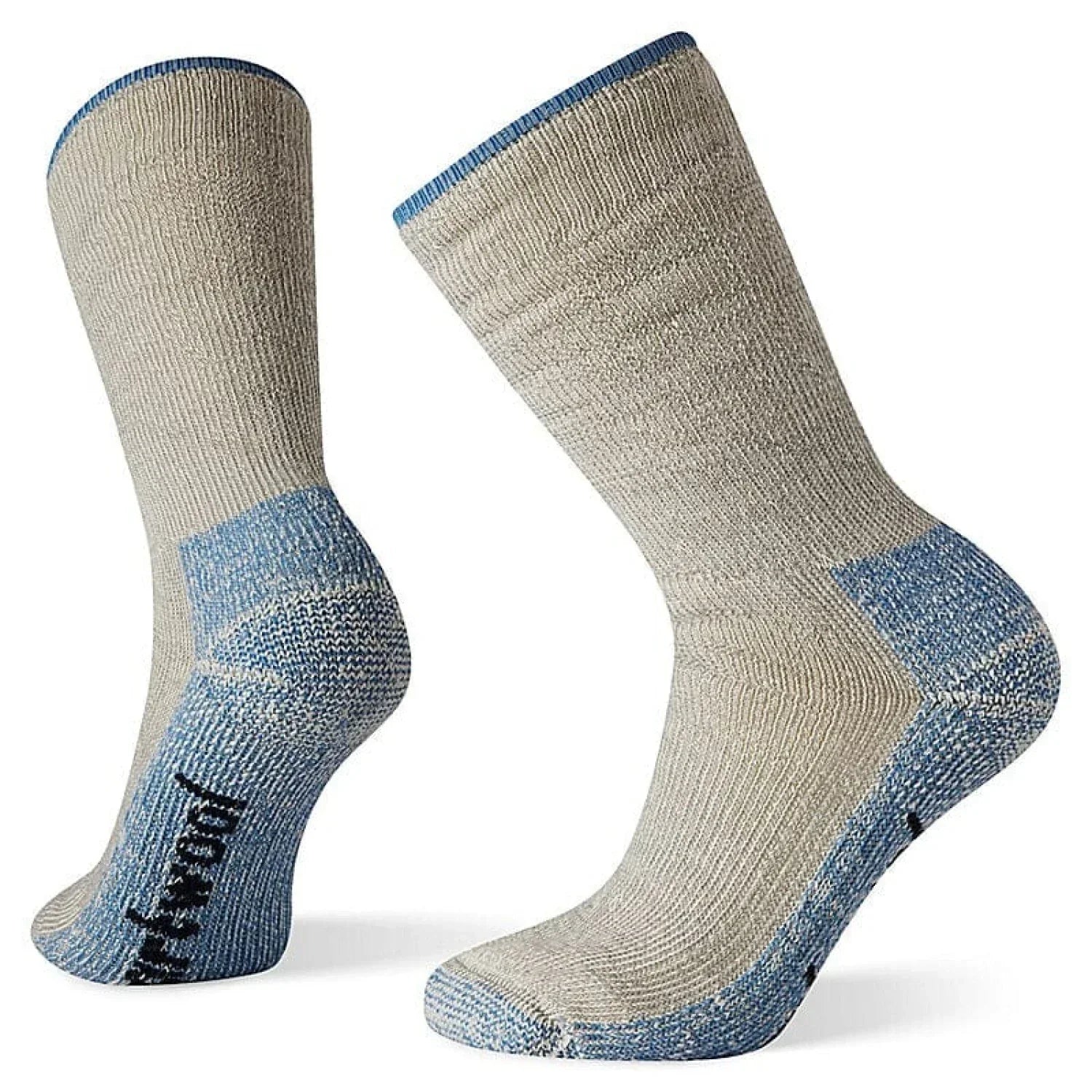 Smartwool Women's Classic Mountaineer Maximum Cushion Crew Socks, Light Gray / S