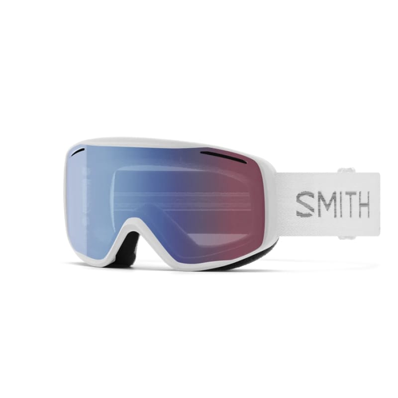 Smith Optics EYEWEAR - GOGGLES - GOGGLES Rally WHITE BLUE SENSOR MIRROR