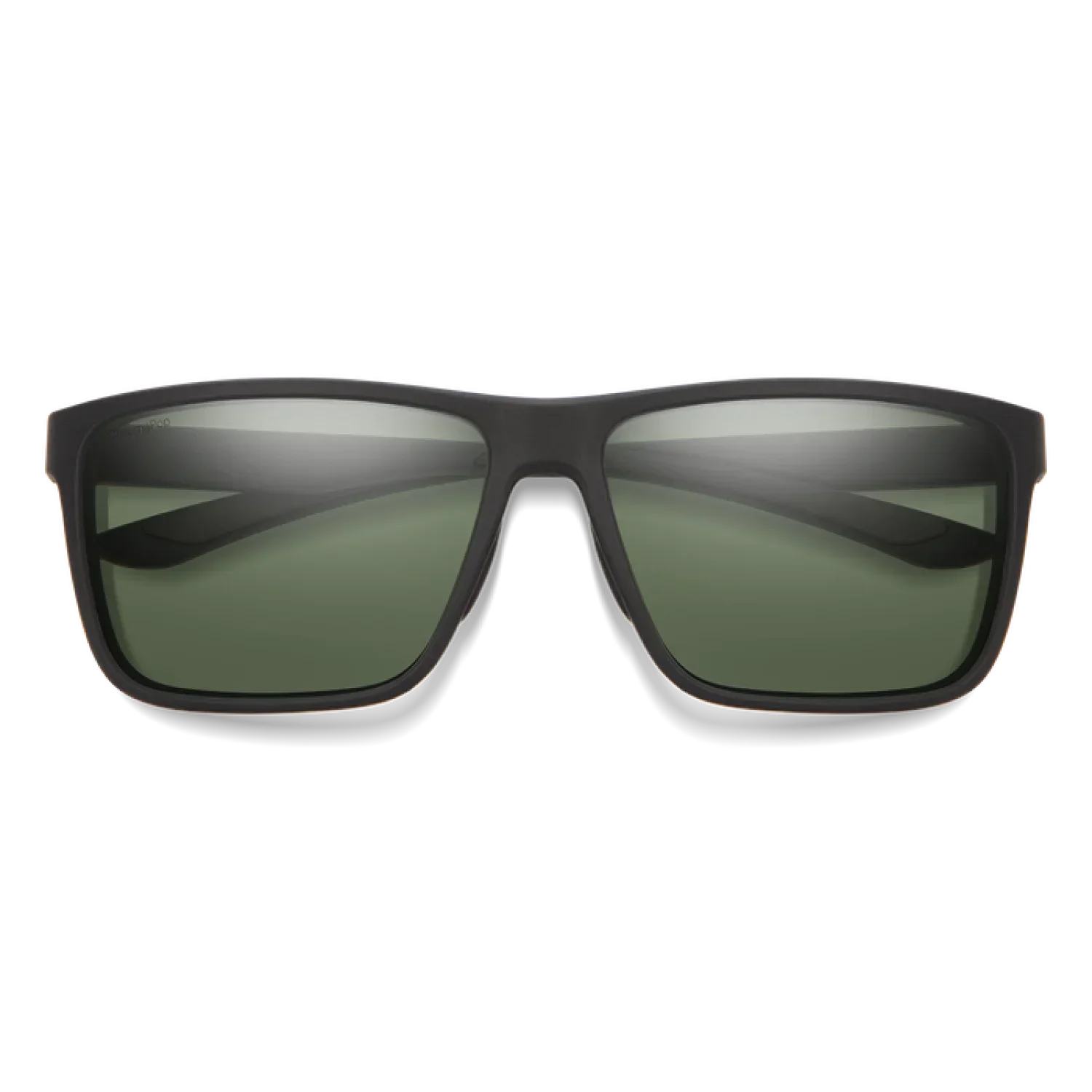 Smith Optics 07. EYEWEAR - SUNGLASSES - SUNGLASSES Riptide: Matte Black + Chromapop Polarized Gray Green