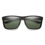 Smith Optics 07. EYEWEAR - SUNGLASSES - SUNGLASSES Riptide: Matte Black + Chromapop Polarized Gray Green